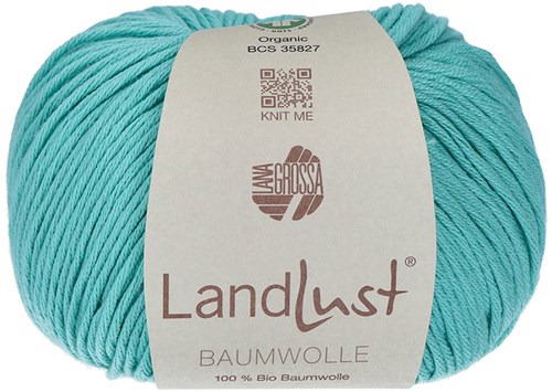 Lana Grossa Landlust Baumwolle Gots 025 Minttürkis