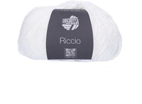 Lana Grossa Riccio 001 Weiß