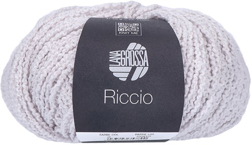 Lana Grossa Riccio 002 Lichtgrau