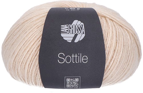 Lana Grossa Sottile 017 Hellbeige