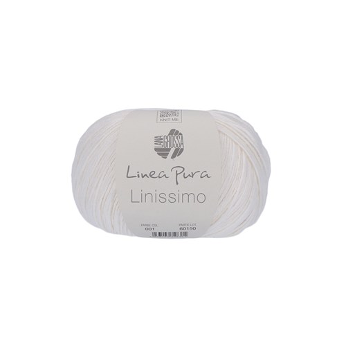 Lana Grossa Linissimo 001 Weiß