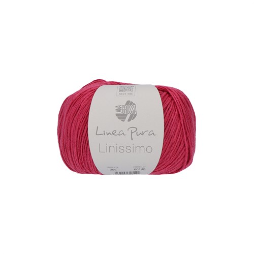 Lana Grossa Linissimo 006 Erdbeerrot