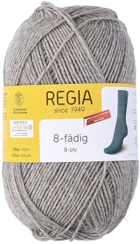 SMC Regia sockengarn uni farben 8-fach 033