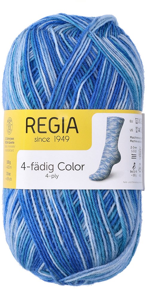 SMC Regia Sockengarn 4-Fäden Color - Wollplatz.de