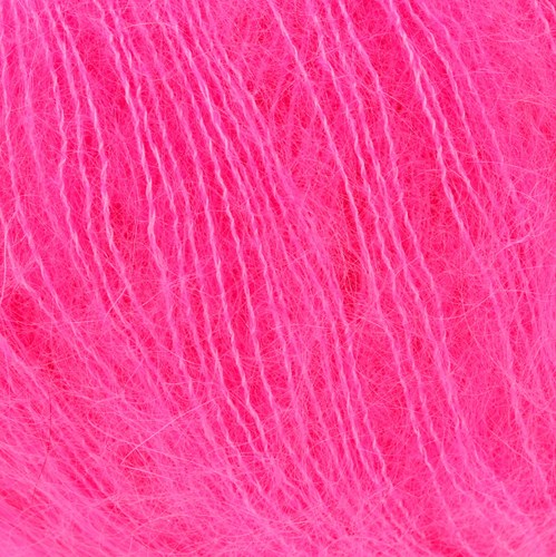 Rico Essentials Super Kid Mohair Loves Silk 065 Neon-Pink-2