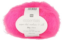 Rico Essentials Super Kid Mohair Loves Silk 065 Neon-Pink