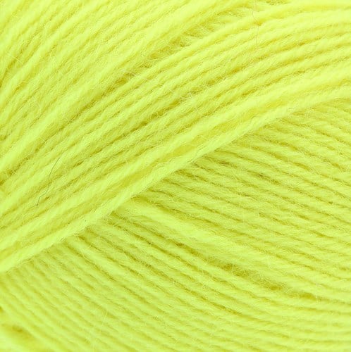 Rico Socks Neon 4 ply 001 Yellow-2