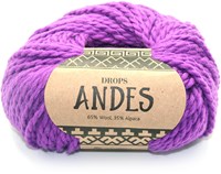 Drops Andes Uni Colour 4066 Lila