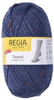 SMC Regia Sockengarn 6-draads Tweed 052 Jeans Tweed