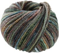 Lana Grossa Cool Merino Big Color 412 Grau/Gelb/Oliv/Türkis/Grün/Dunkelgrün/Ocker