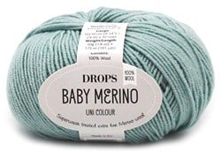 Drops Baby Merino Uni Colour 043 Hell Seegrün