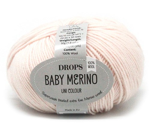 Drops Baby Merino Uni Colour 044 Puder
