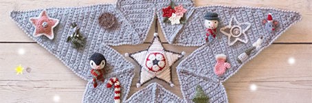 Weihnachtsstern häkeln - Tolle Deko selbstgemacht!