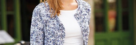 Tahiti Spray Sommer Jacke Strickanleitung