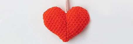 Gestricktes Herz