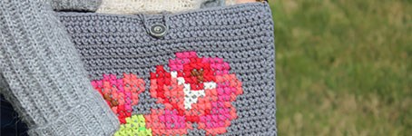 Gehäkelte iPad Tasche