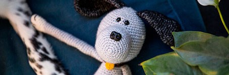 Kuschelhund Max - gratis Amigurumianleitung