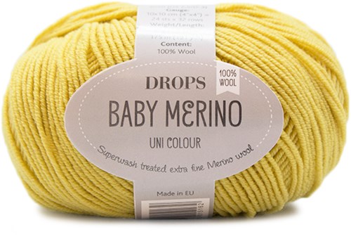 Drops Baby Merino Uni Colour 045 Zitrone