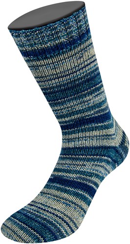 Lana Grossa Meilenweit 100 Denim Mix Blue 4606-3