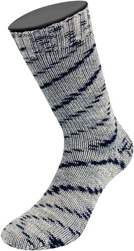 Lana Grossa Meilenweit 100 Denim Mix Black 4657-3