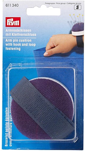 Prym Armnadelkissen mit Klettverschluss Blau