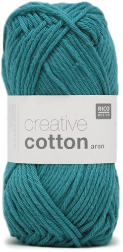 Rico Creative Cotton Aran 47 Petrol