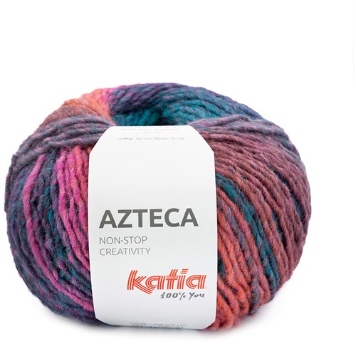 Katia Azteca 7893 Wachstuch/Fuchsia