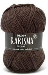 Drops Karisma Uni Colour 004 Schokoladenbraun