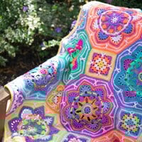 Persian Tiles Fiesta Deken Haakpakket