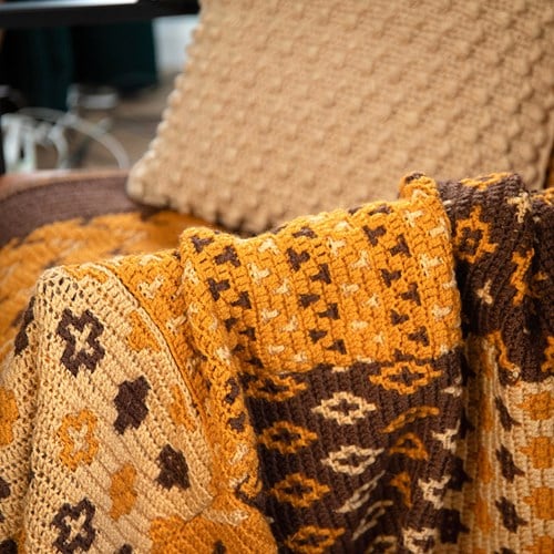 Patchwork-Decken Häkelpekete - Digital Pattern enthalten-3