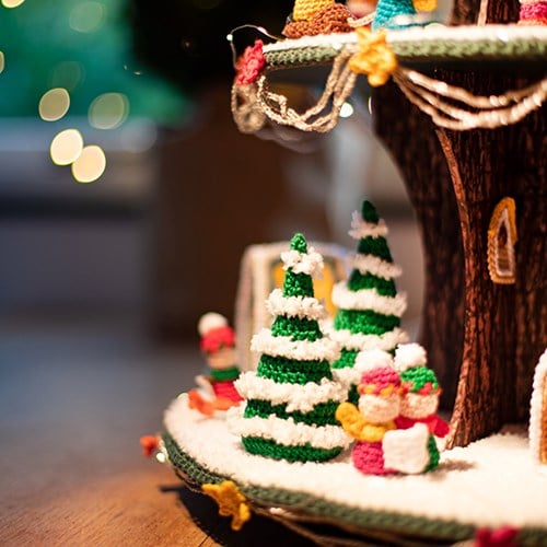 Kerstdorp Etagére AdventCAL Pakket