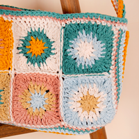 Häkelpaket Modische Granny Square Tasche 002 Color-3