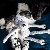 Häkelanleitung Kuschelhund Max