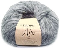 Drops Air Mix 004 Mittelgrau