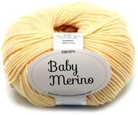 Drops Baby Merino Uni Colour 004 Gelb