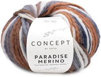 Katia Paradise Merino 505 Ecru-Braun-Grau-Dunkelgrau