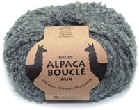Drops Alpaca Bouclé Mix 517 Grau