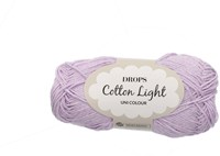 Drops Cotton Light Uni Colour 052 Zarte Orchidee