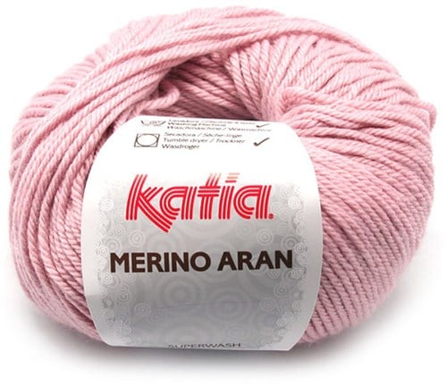 Katia Merino Aran 053 Mittelrosa