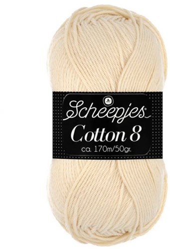 Scheepjes Cotton 8 501 Naturel