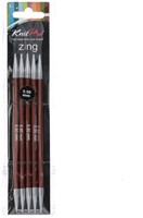 KnitPro Zing Nadelspiel 15cm 5,50 mm