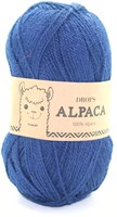 Drops Alpaca Uni Colour 5575 Marineblau