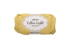 Drops Cotton Light Uni Colour 055 Zitrone