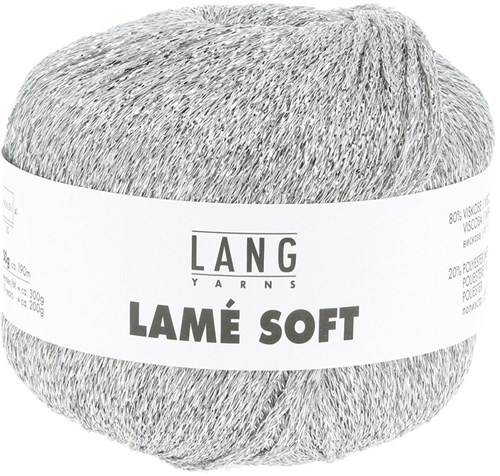 Lang Yarns Lamé Soft 0003 Hellgrau