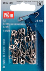 Prym Sicherheitsnadeln Stahl No. 2 Silber