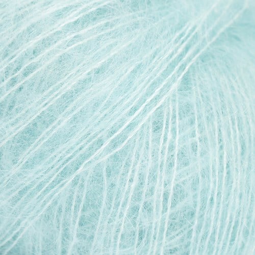 Drops Kid-Silk Uni Colour 058 Aquamarin-2