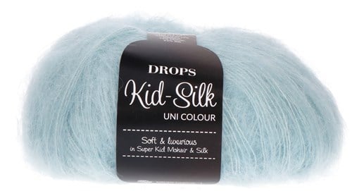 Drops Kid-Silk Uni Colour 058 Aquamarin