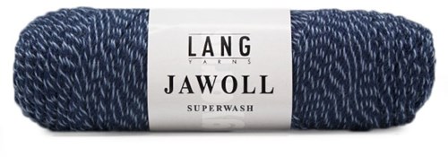 Lang Yarns Jawoll Superwash 58 Jeans/Blue Mouliné