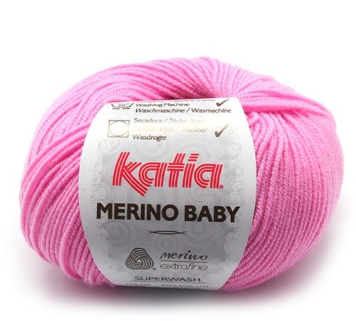 Katia Merino Baby 058 Pink