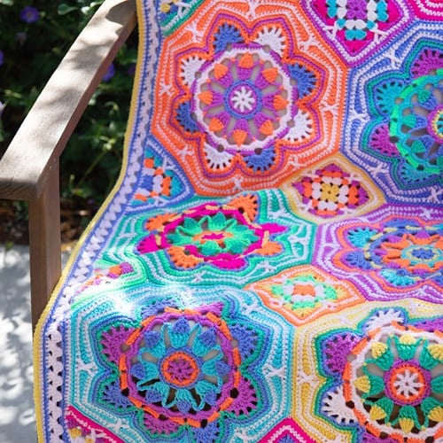 Persian Tiles Fiesta Deken Haakpakket